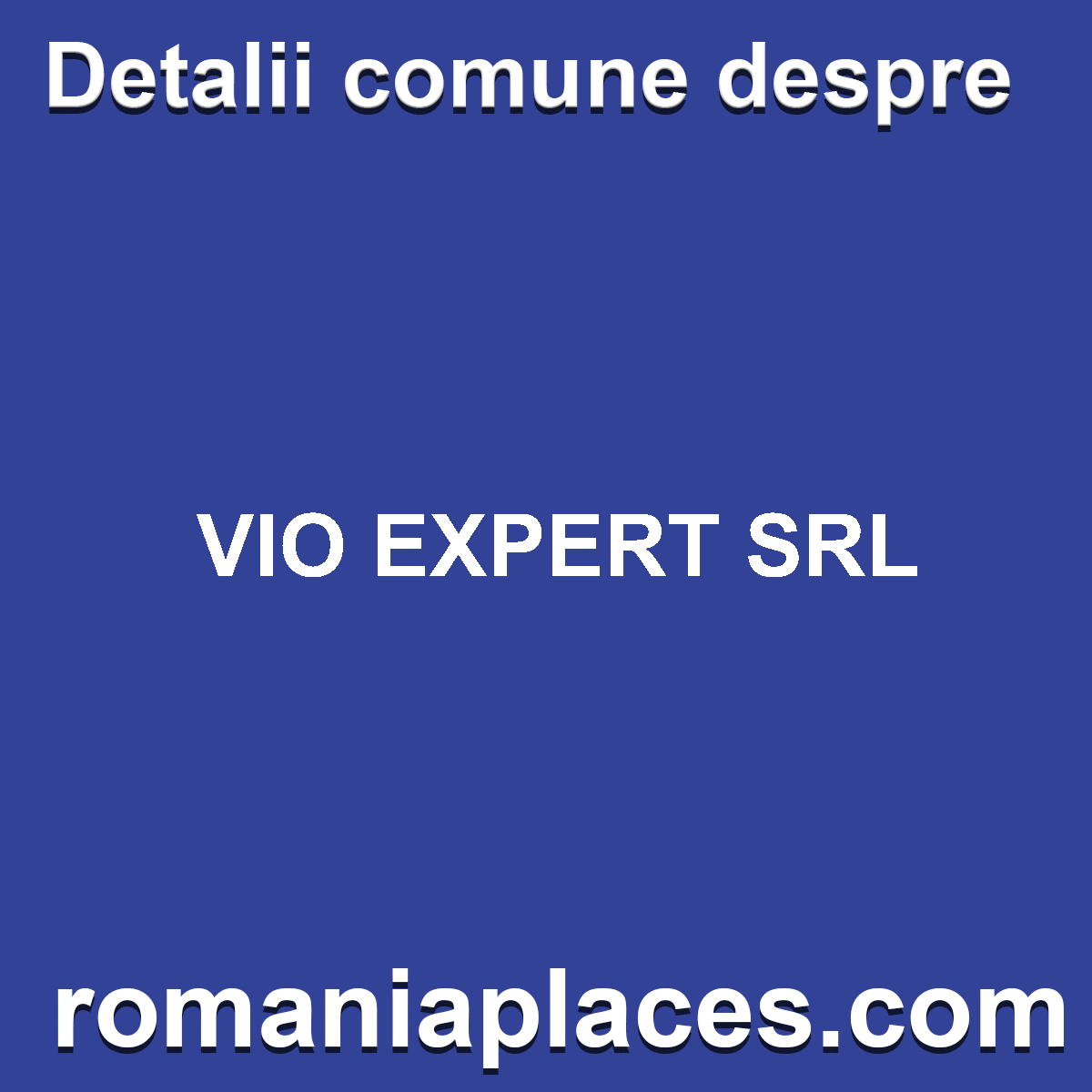VIO EXPERT SRL