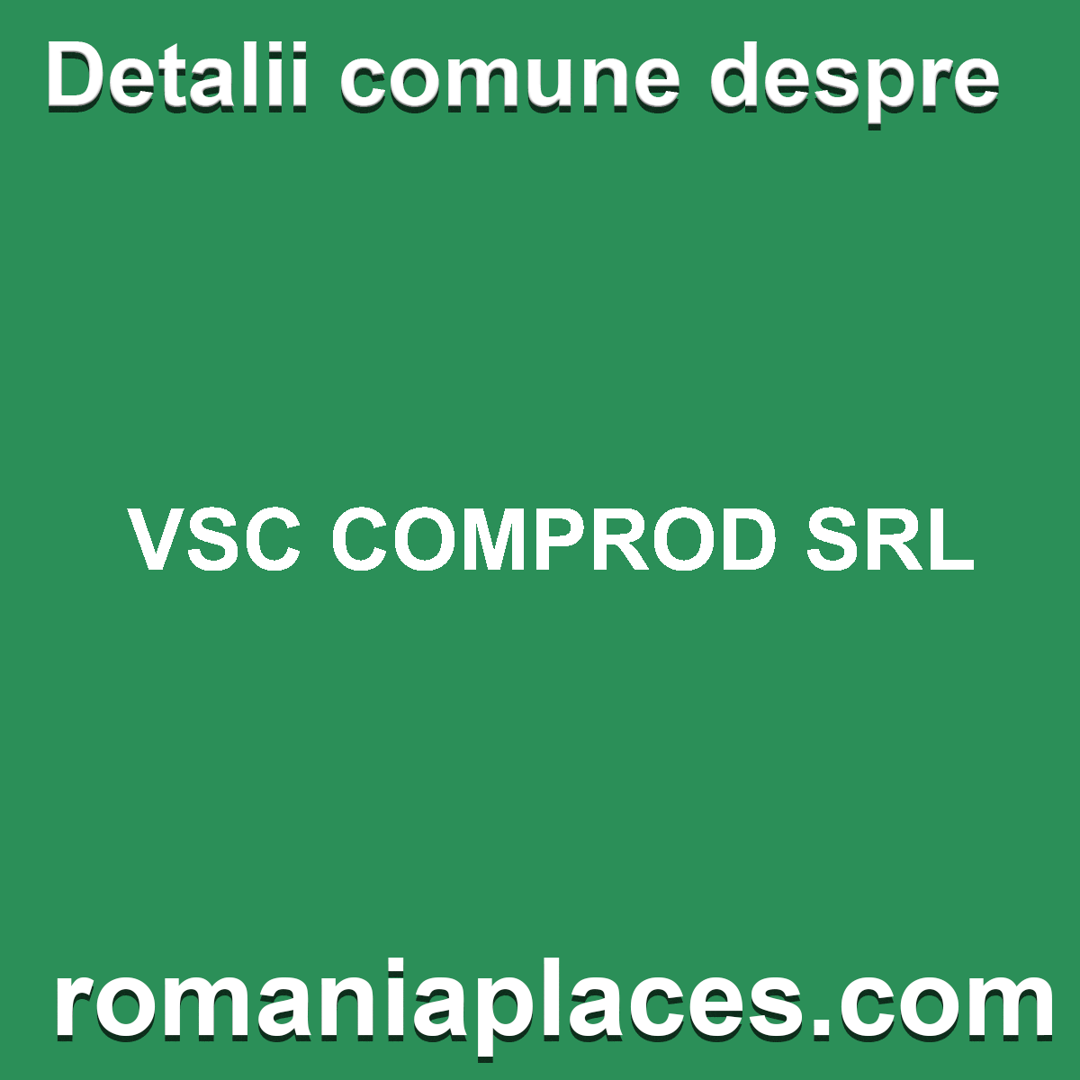 VSC COMPROD SRL
