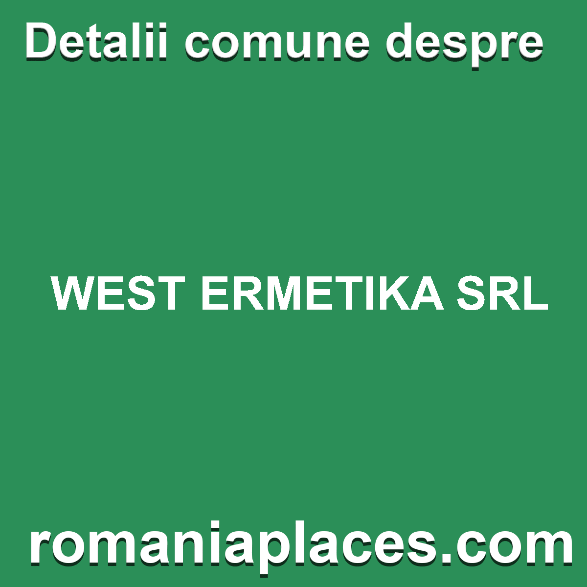 WEST ERMETIKA SRL