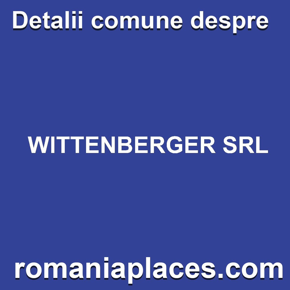 WITTENBERGER SRL