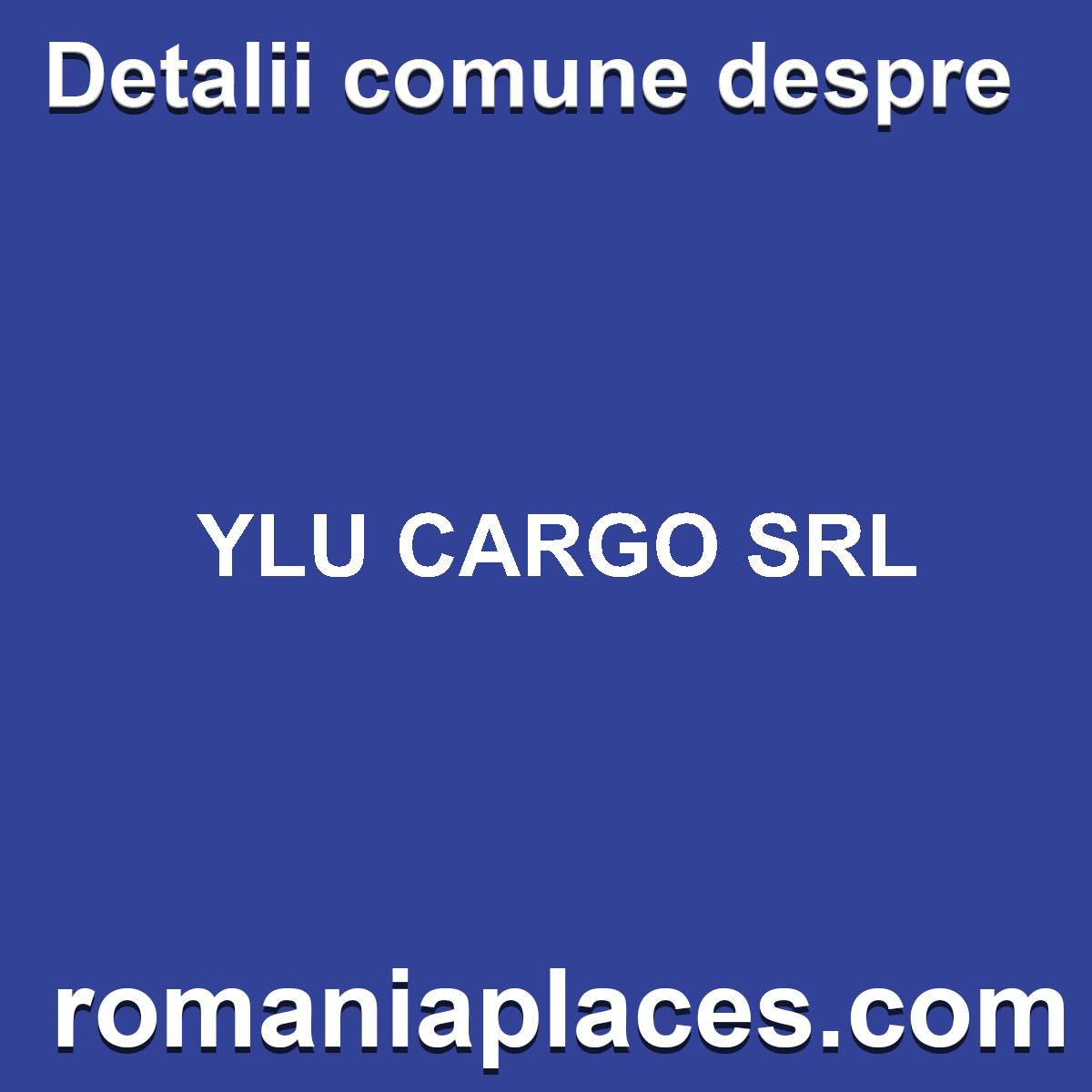 YLU CARGO SRL