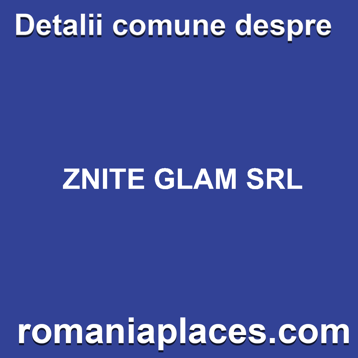 ZNITE GLAM SRL